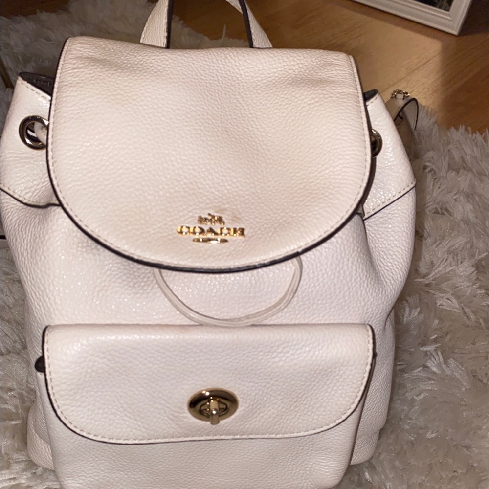 Coach mini backpack